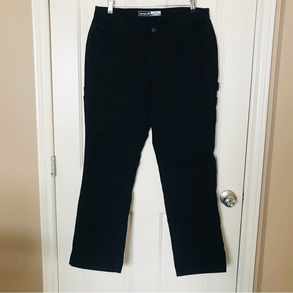 Carhartt Loose Fit Men’s Black Cargo Pants Size 14
